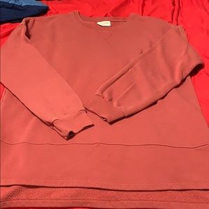 Oversized high low sweatshirt